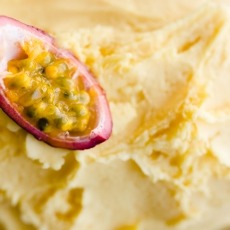 Sorbet passievrucht